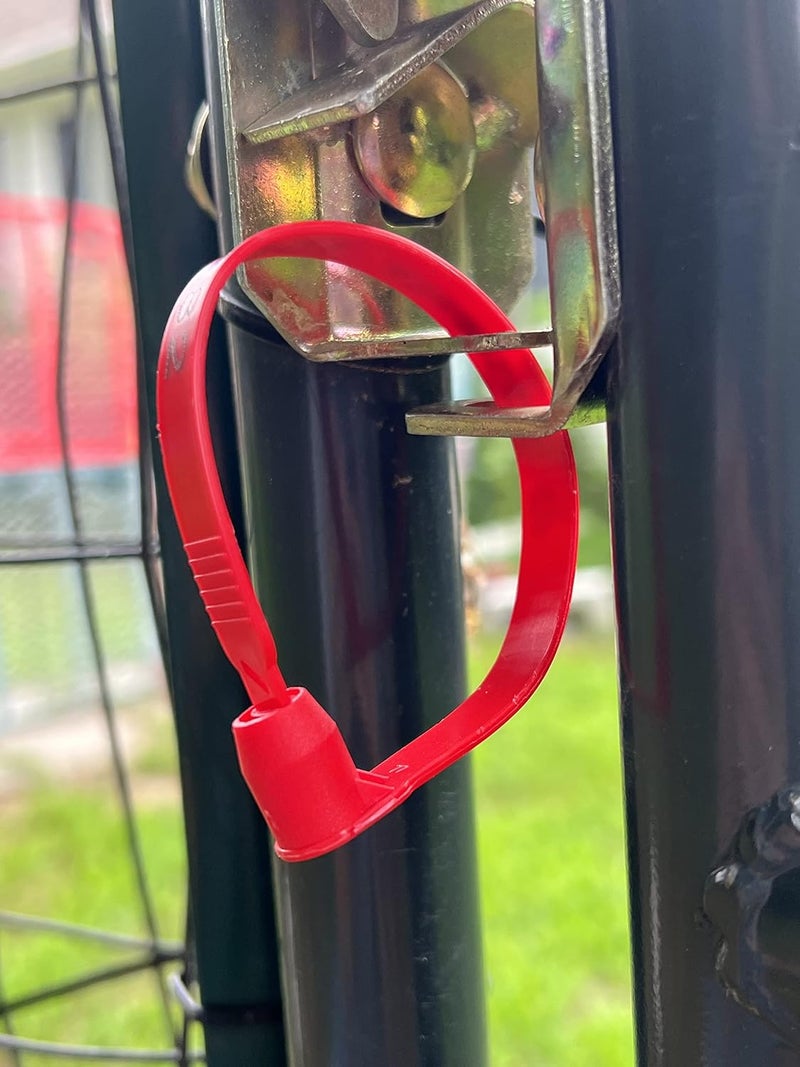 133 SUPPLY 1000 Red Plastic Truck Seals Red Trailer Seals - Freight Seals Load Seals Shipping Seals Security Seals Truck Seal Plastic Trailer Seal Shipping Container Seals Tamper Seals Security Tag - Image 5